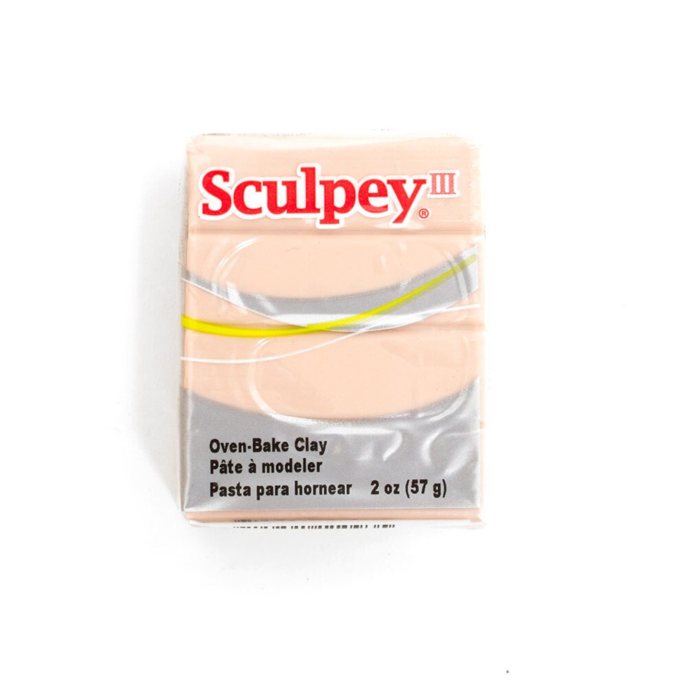 Polyform, Sculpey III, Oven Bake, Clay, 2oz, Beige